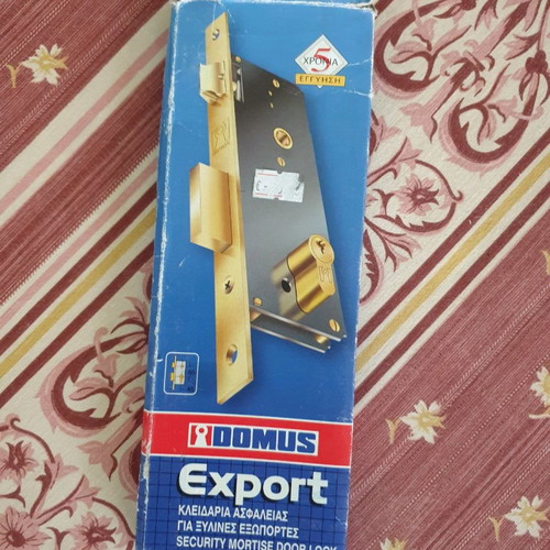 Domus Export Mortise Lock 45mm for Wooden Door New