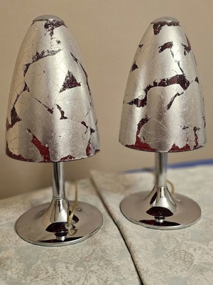 Viokef ceiling light set with 2 matching table lamps like new