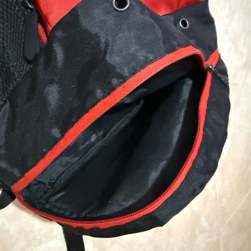 Ferrari backpack with main and secondary compartments, promo Shell