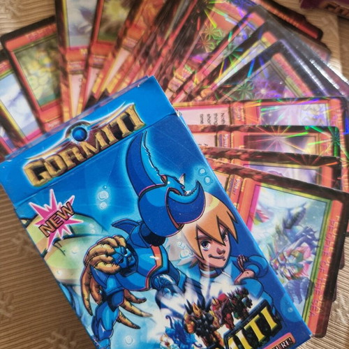 Gormiti vintage set of 210 cards in 6 boxes new