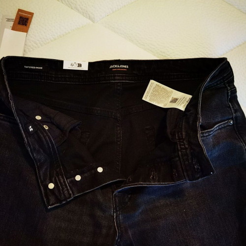 Jack & Jones jeans new, black, size 34