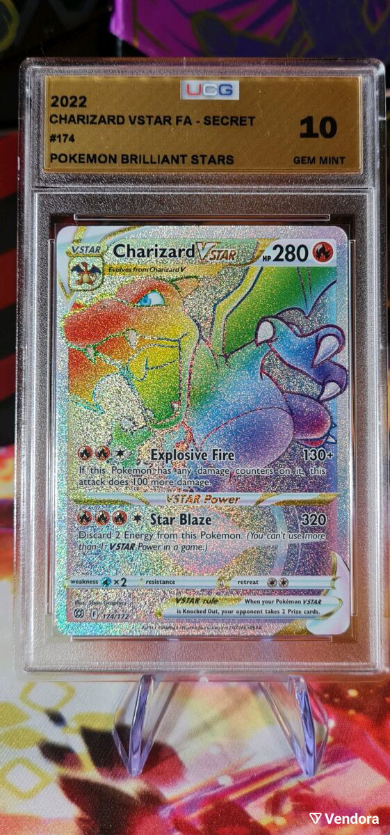 how much is a charizard vstar pokemon card worth Pokmon Full Art VSTAR Universe #212 PSA10 Weakness / Resistance / Retreat Cost Pokmon TCG: All Brilliant Stars
