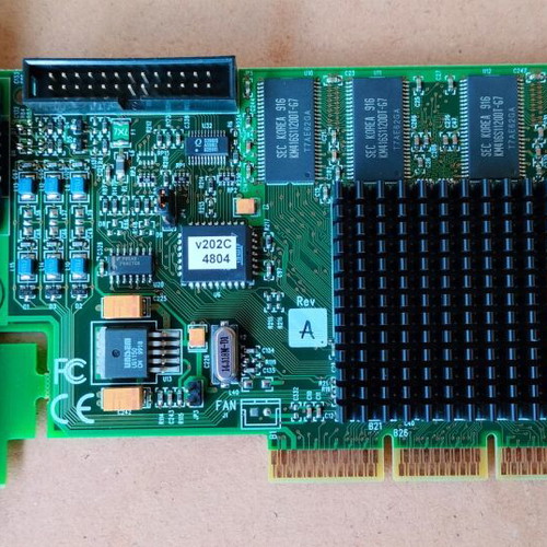 Diamond Viper V770 ATX graphics card used 16MB AGP