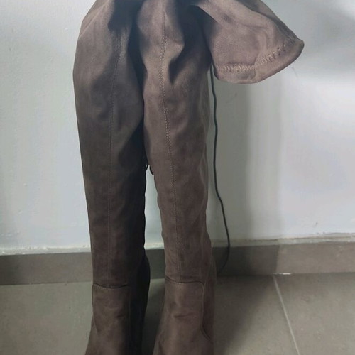 Sergio Todzi boots brown over-the-knee like new