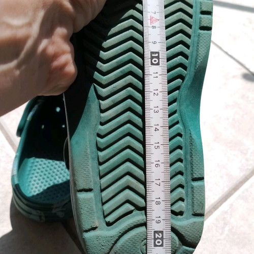 Summer shoes for boys used, dinosaur style, green sandals