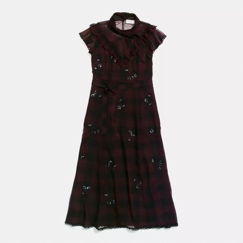 Coach women's dress size XS like new, 100% cupro