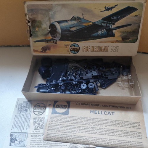 Airfix F6F Hellcat 1/72 scale model kit