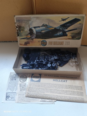 Airfix F6F Hellcat 1/72 scale model kit
