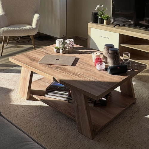 Coffee table, German melamine, sturdy construction