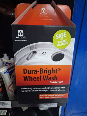 Alcoa Dura Bright Wheel Wash cleaning set new