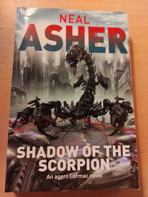 Shadow of the Scorpion като нова, научнофантастична книга от Нийл Ашър