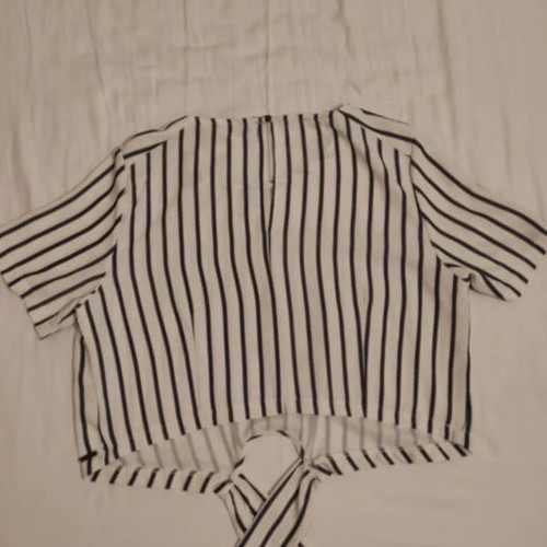 Striped blouse Funky Buddha like new, size M, short to navel