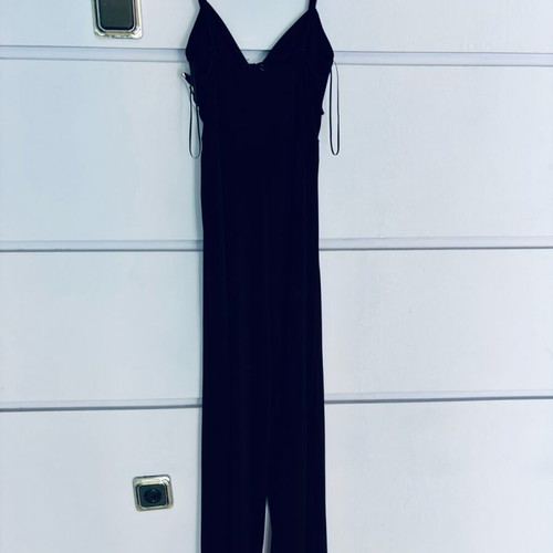 Bershka black cut out one-piece jumpsuit like new