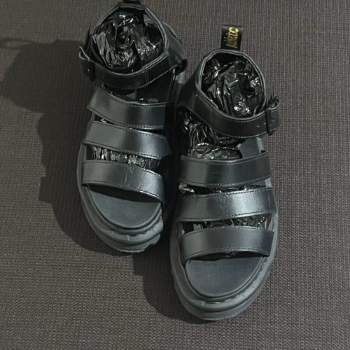 Dr. Martens Blaire leather women's sandals, size 38, black