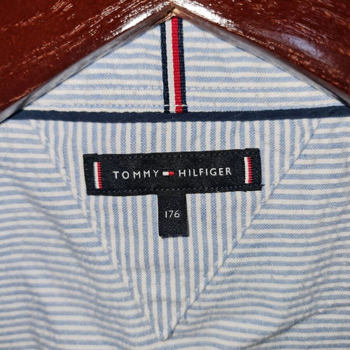 Tommy Hilfiger boys' shirt 14 years like new, blue