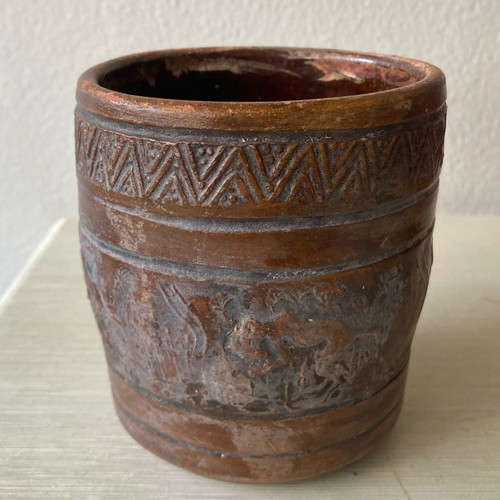 Ceramic mug like new, old
