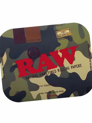 Raw camouflage rolling tray cover 34x27.5cm new