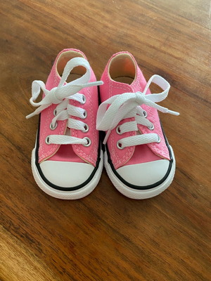 Βρεφικά Converse All Star No 19 ροζ χρώμα, καινούργια