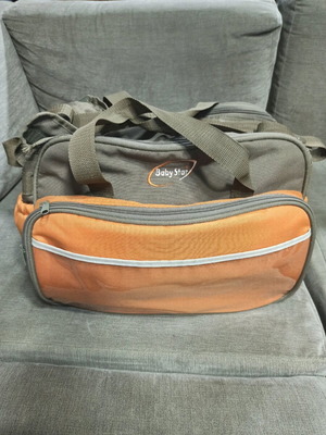Baby Star stroller bag thermal like new with changing mat