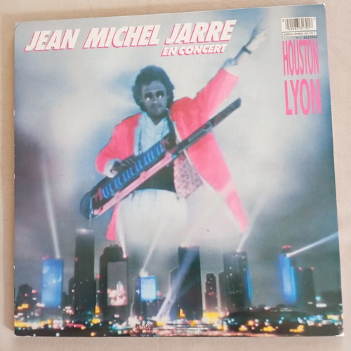 Jean Michel Jarre In Concert Houston Lyon vinyl like new