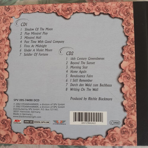Blackmore's Night Past Times With Good Company 2xCD used