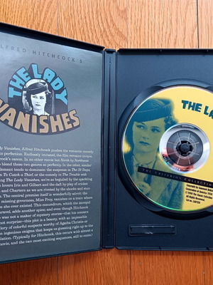 The Lady Vanishes (Η Κυρία εξαφανίζεται) DVD μεταχειρισμένο, Alfred Hitchcock Criterion Collection
