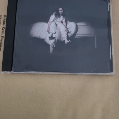 Billie Eilish When We All Fall Asleep, Where Do We Go? CD like new, handmade album