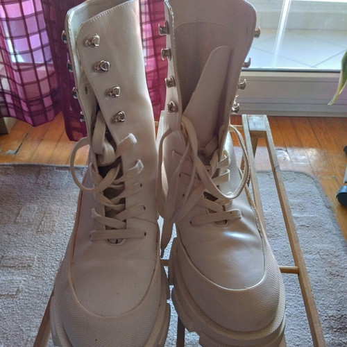 Vera Blum ankle boots size 39 beige like new