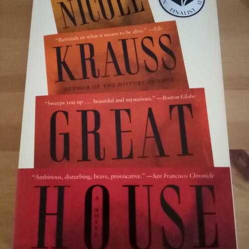 Great House by Nicole Krauss novel like new, English