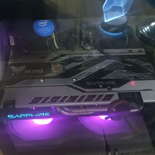 Gaming PC 9th Gen Intel I3 9100F, RX 570 Sapphire Nitro, 16GB RAM, SSD 128GB, HDD 1TB like new