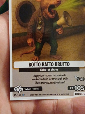 Italian Brainrot Cosmic Hallucination Card new 32/150