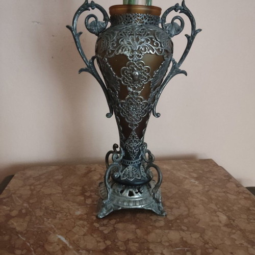 Vase used, height 25cm