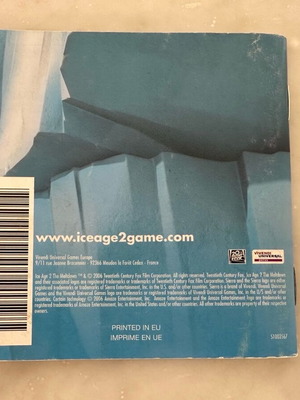 Ice Age 2 Instruction Manual