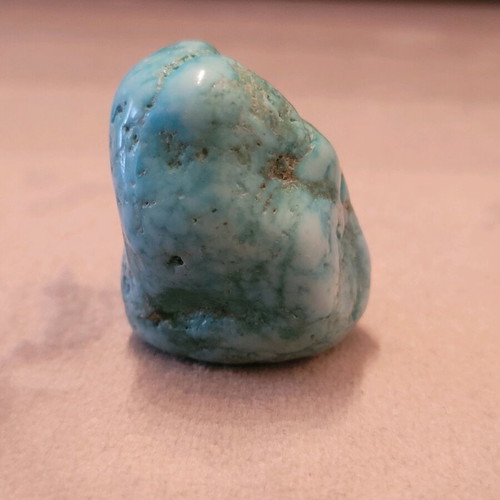 Turquoise precious stone natural from India, 25.6 gr new