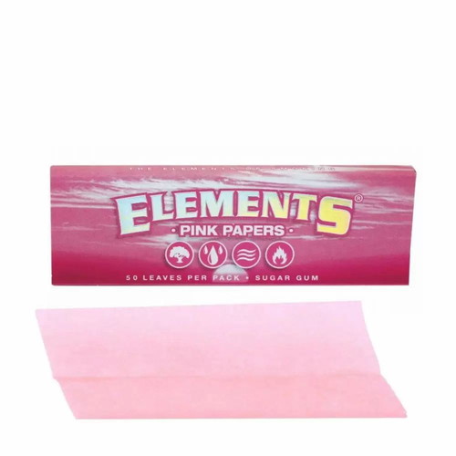 Elements Pink rolling papers 50 leaves new
