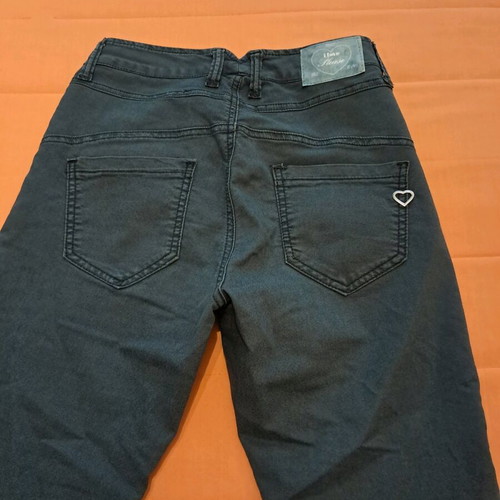 Please NoM slim mid-rise charcoal pants like new