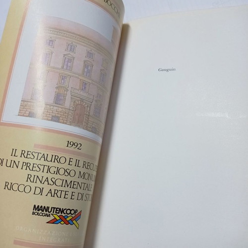Gauguin L Unita book like new, foreign language Italian