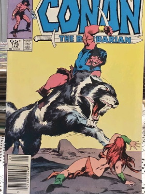 Conan the Barbarian issue 178 used, Marvel Comics