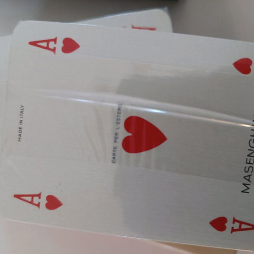 Set of 2 unused Greek Line vintage 1950s playing cards like new