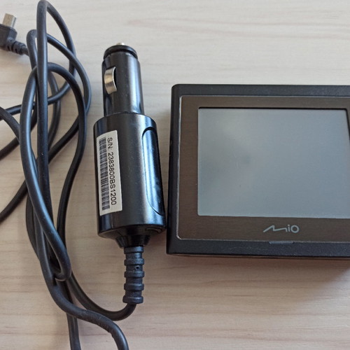GPS Mio used with car charger