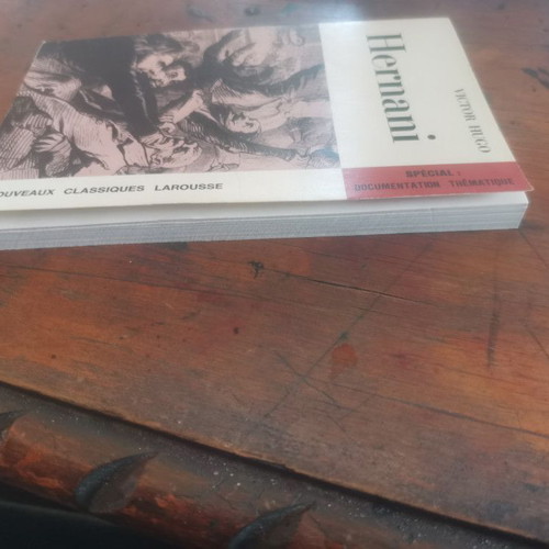 Hernani book used, French language