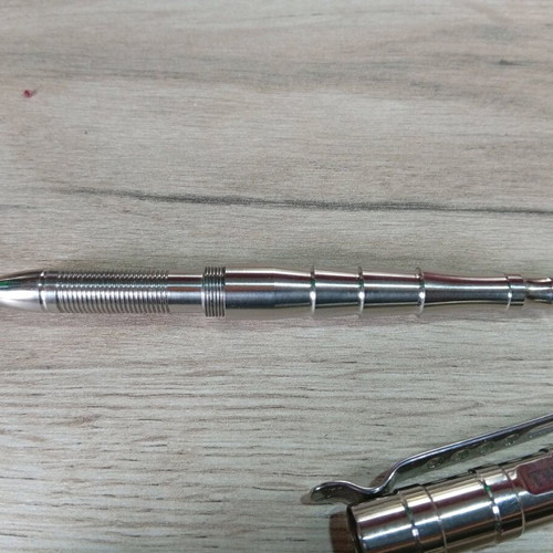Two Sun Tactical Kubotan pen new stainless steel