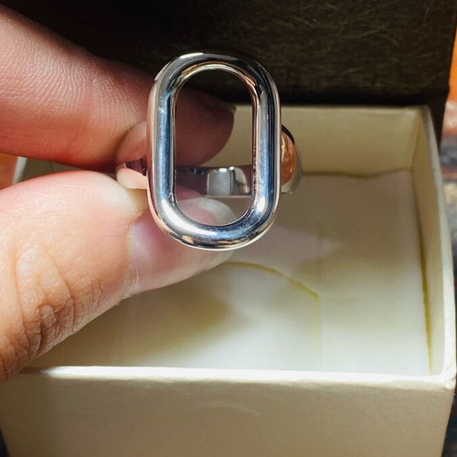 Silver ring handmade new, size 56