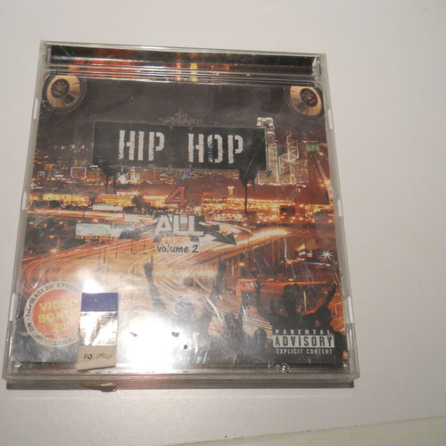 Hip Hop 4 All Volume 2 CD compilation new