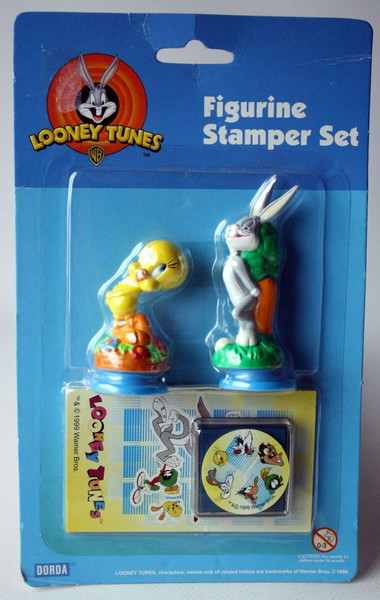 VINTAGE 1999 LOONEY TUNES BUGS BUNNY & TWEETY ΦΙΓΟΥΡΑ ΜΕ ΣΦΡΑΓΙΔΑ DORDA ΚΑΙΝΟΥΡΓΙΑ !