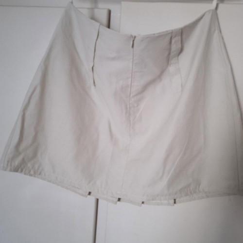 Vintage cream mini skirt egg size M like new
