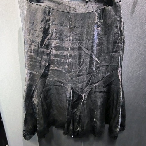 Vintage Mermaid Skirt like new with beaded lace hem