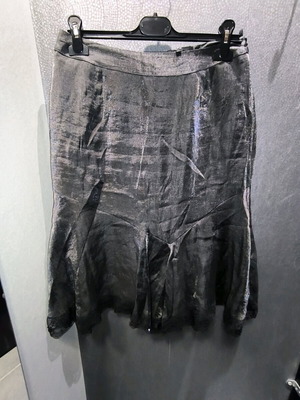 Vintage Mermaid Skirt like new with beaded lace hem