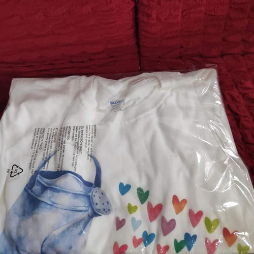 T-shirt Daddy's Love νέα αφόρετη βαμβακερή μπλούζα 4XL λευκή