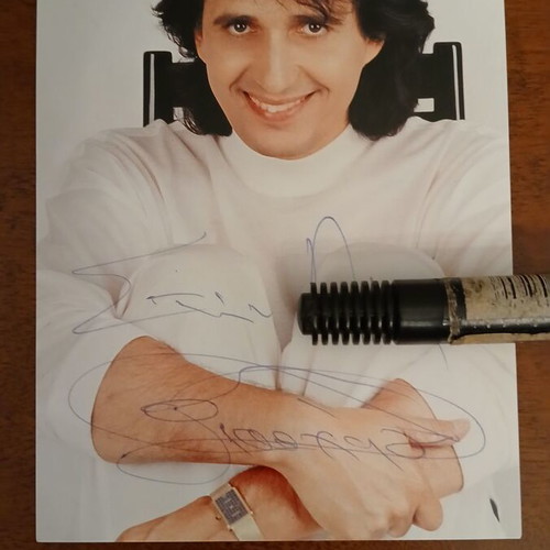 Paschalis autographs 2 used, 1988 and 1990